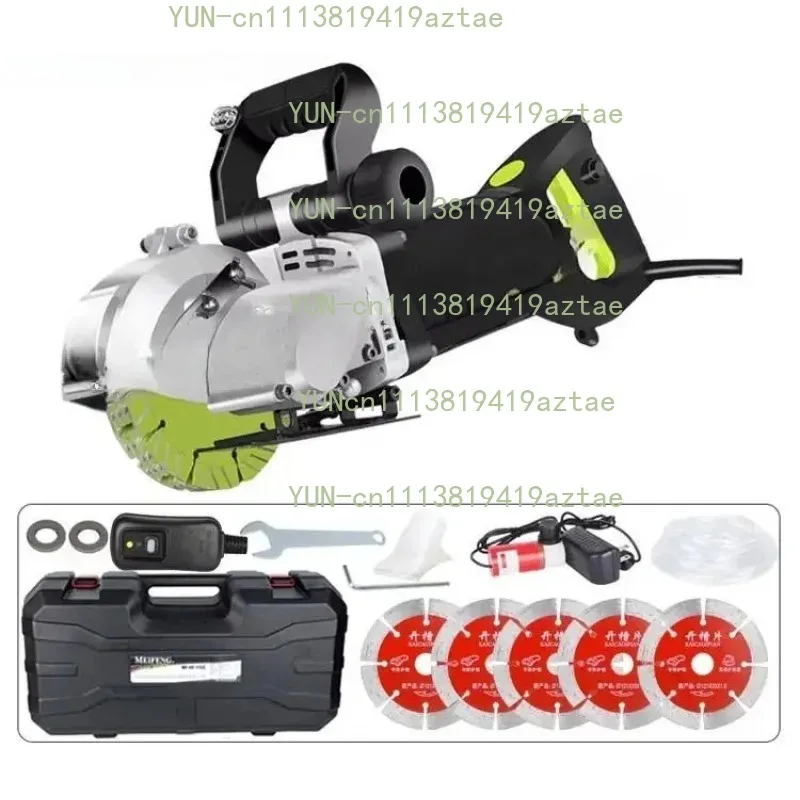 Power Wall Grooving Processing Unit, Jig For Wall Surface Slot‑making Auxiliary Processing