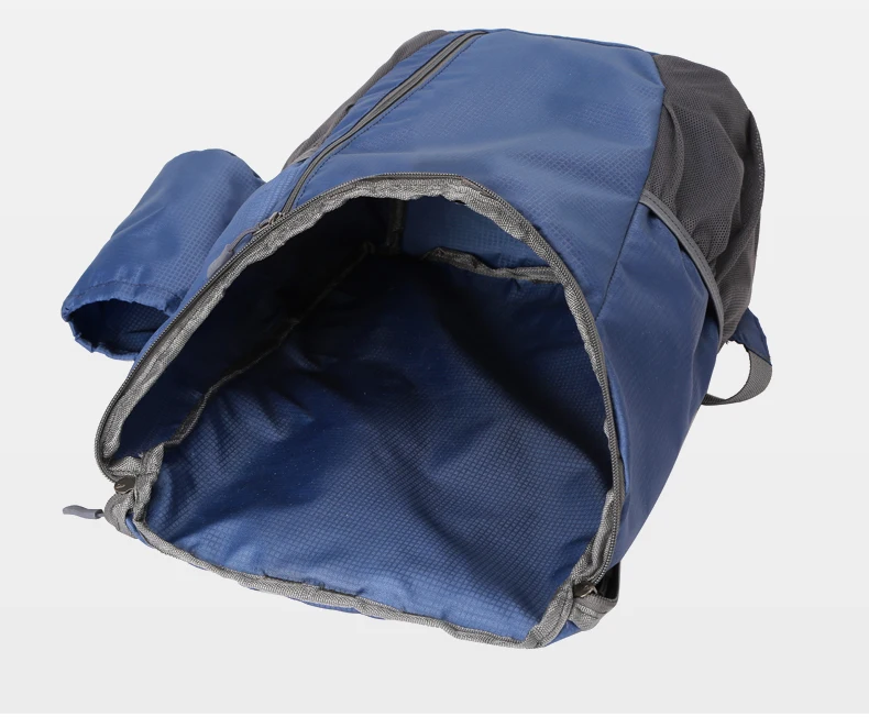 23L Tragbare Tag Pack Faltbare Rucksack Klapp Bergsteigen Tasche Ultraleicht Outdoor Radfahren Rucksack Reise Knapsack Wandern Handgepäck Tragbar Sport Laptop speicher Hautbeutel Wasserabweisend – Detail 9