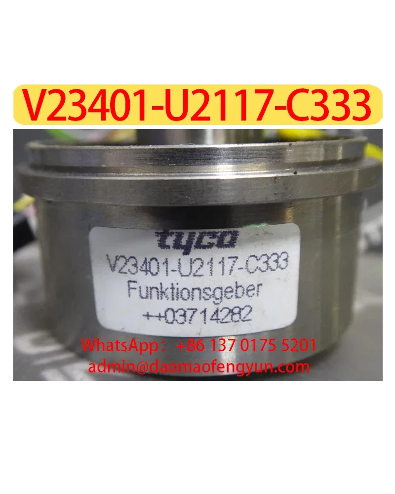

V23401-U2117-C333 Used Rotary Encoder，Tested ok，Fast shipping，V23401 U2117 C333
