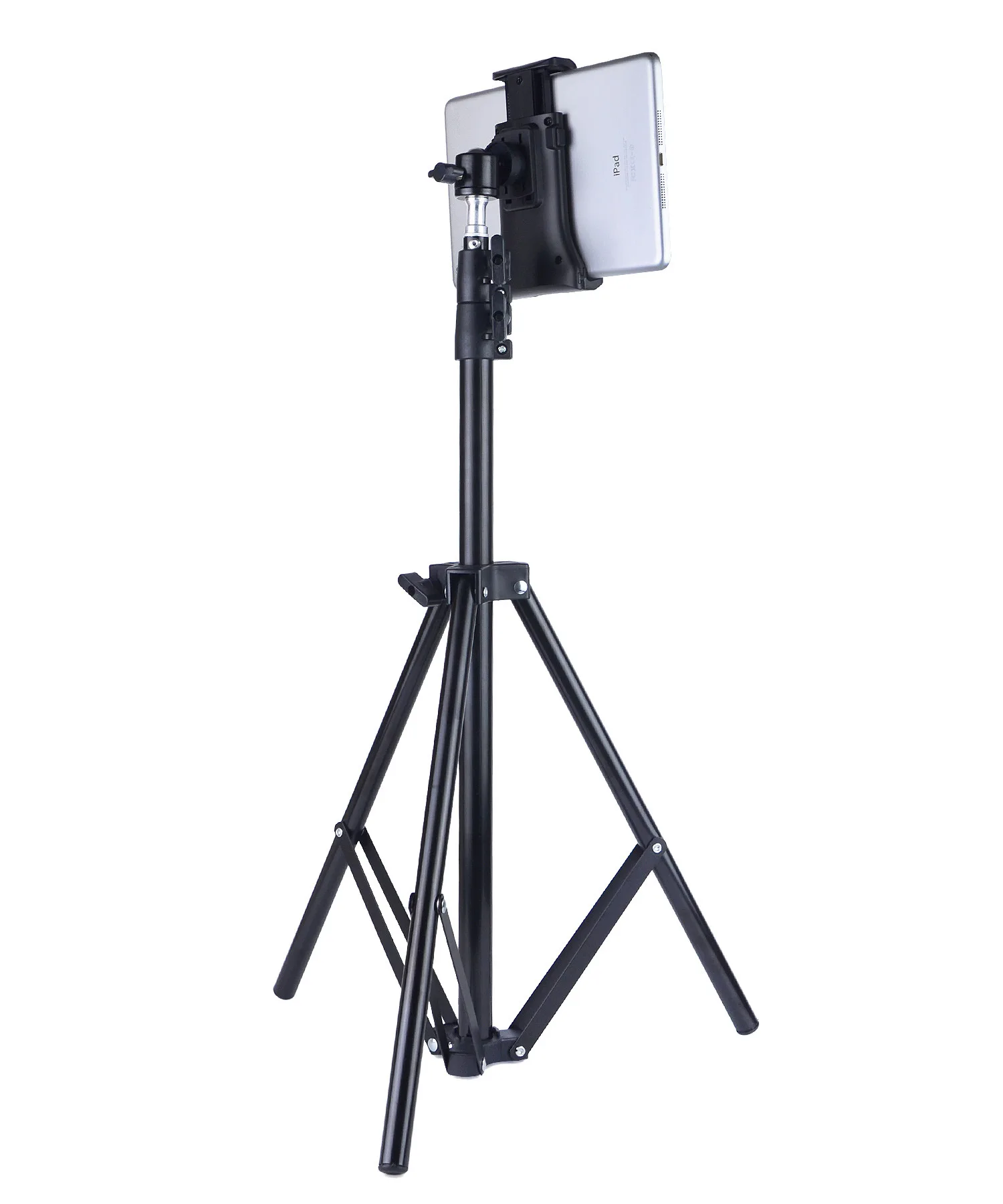 

4-13 inch Tablet Tripod Mount Floor Stand 1.6m Height Adjustable Tablet Tripod Stand Mount for iPad Air Mini Samsung pad