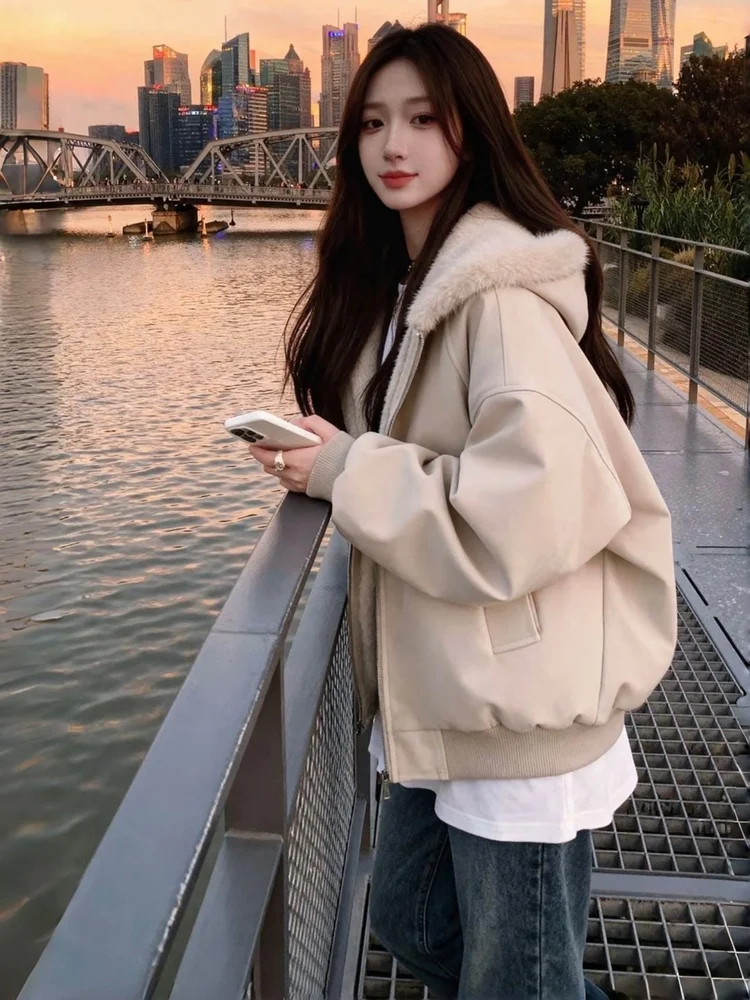 

Lamb Wool Jacket Woman Purple Colorful Design Vibrant Style Rainbow Fashion Kaleidoscopic Look Polychromatic Aesthetic Neutral