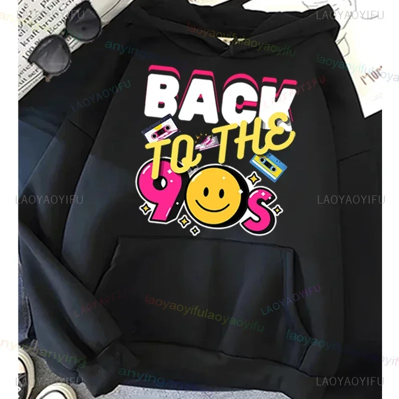 90s Take Me Back To The 90's Long Sleeve Shirt Hoodie Vintage Neon Crew Neck Tops Tee for Birthday Party Gift Men Women Clothing