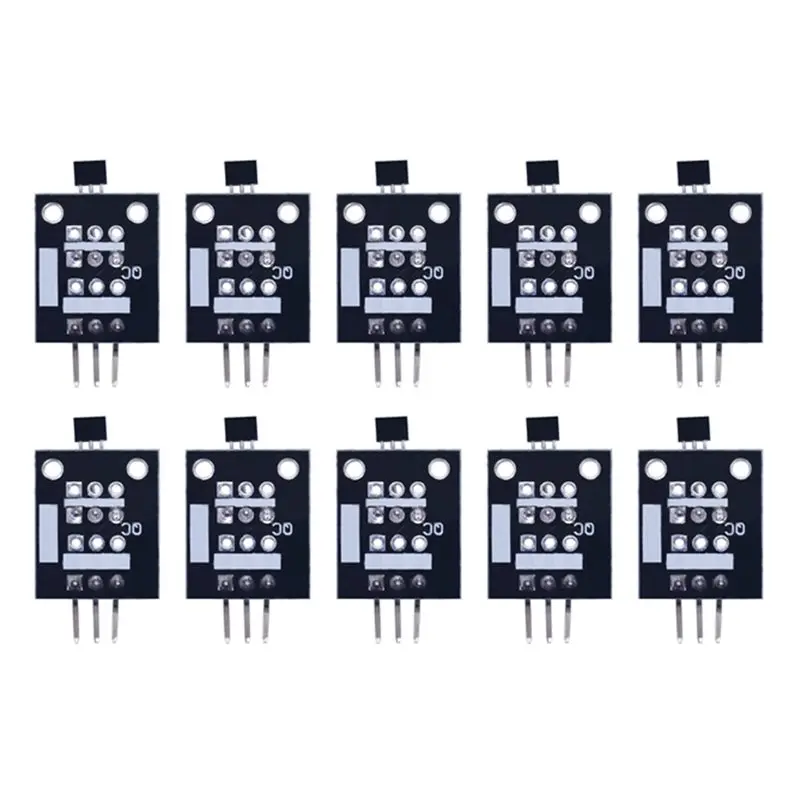 B03B-KY-003 Hall Magnetic Sensor Module 10PCS A3144 Standard Digital Output Detection Switch Sensor Module Detection Board