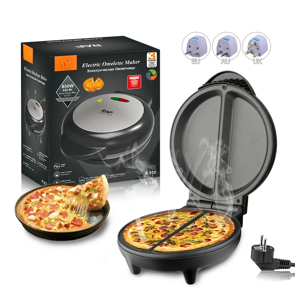 Maker Home Omelette BBQ Pancake Baking Machine Nonstick Pan