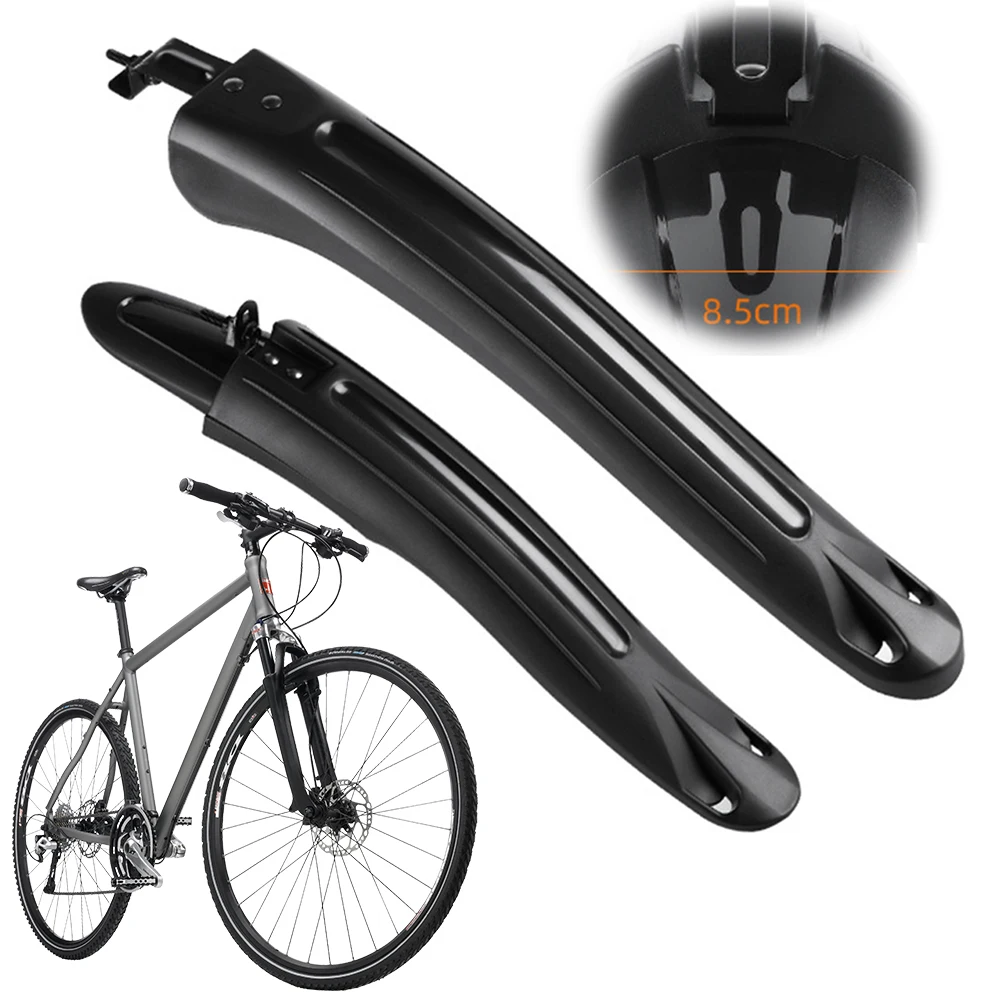 Mountain Bike Fender Set 26/27.5/29inch Screw Fixed Bicycle Fenders Against Splashing Water and Dirt for MTB Mountain Road Bike