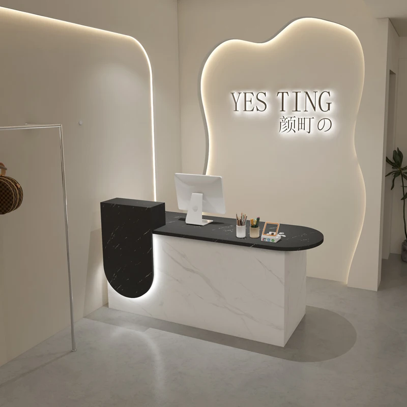 

Акриловый простой верхний подиум, конференц-стол для хранения, косметологическая стойка для приема, парикмахерская, барная стойка, уличный Piccopreso Nas