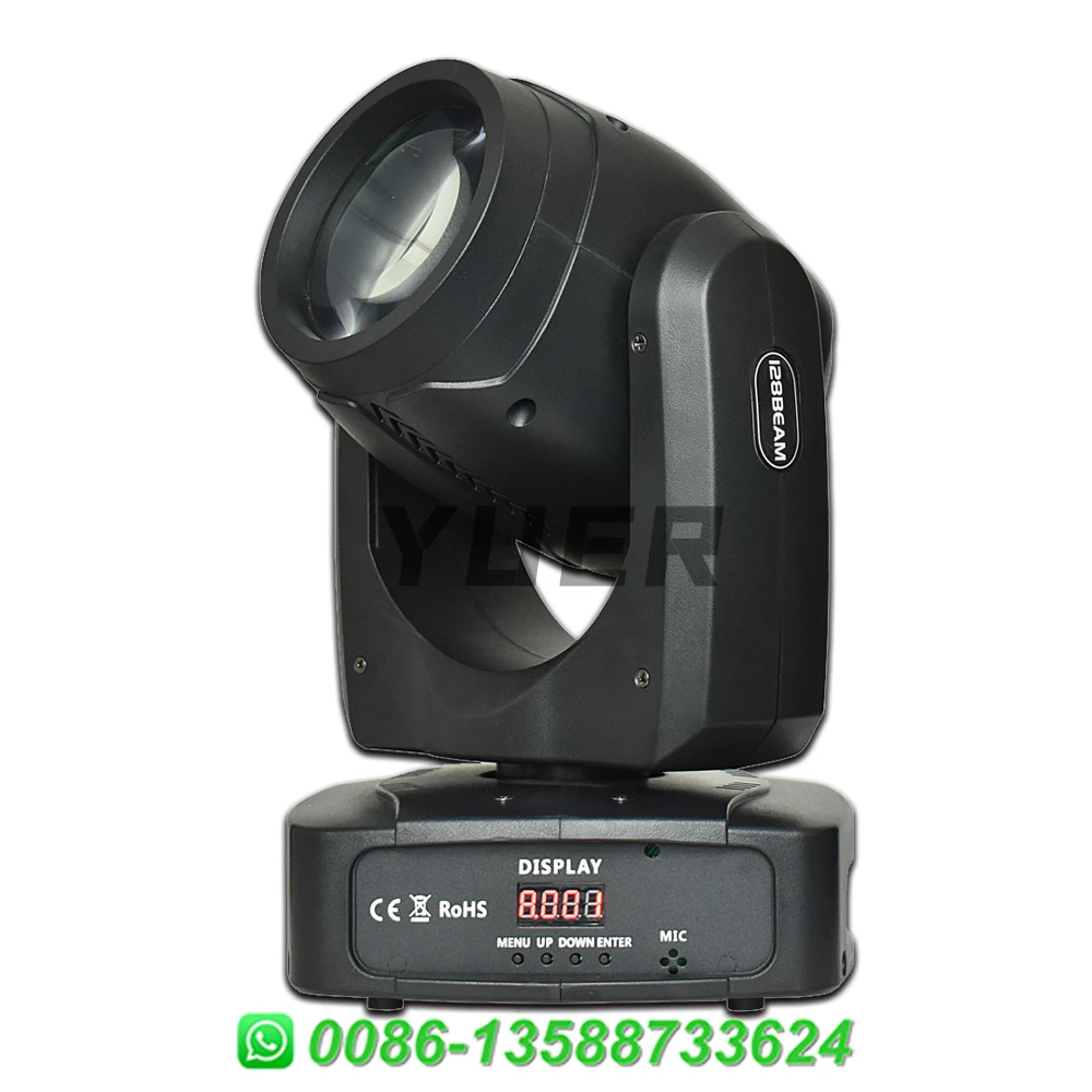 Imagem -02 - Feixe Moving Head Light com Padrões 180w Feixe 18 Prismas Dmx dj Disco Club Festa de Casamento Palco Efeito de Iluminação Pcs por Lote