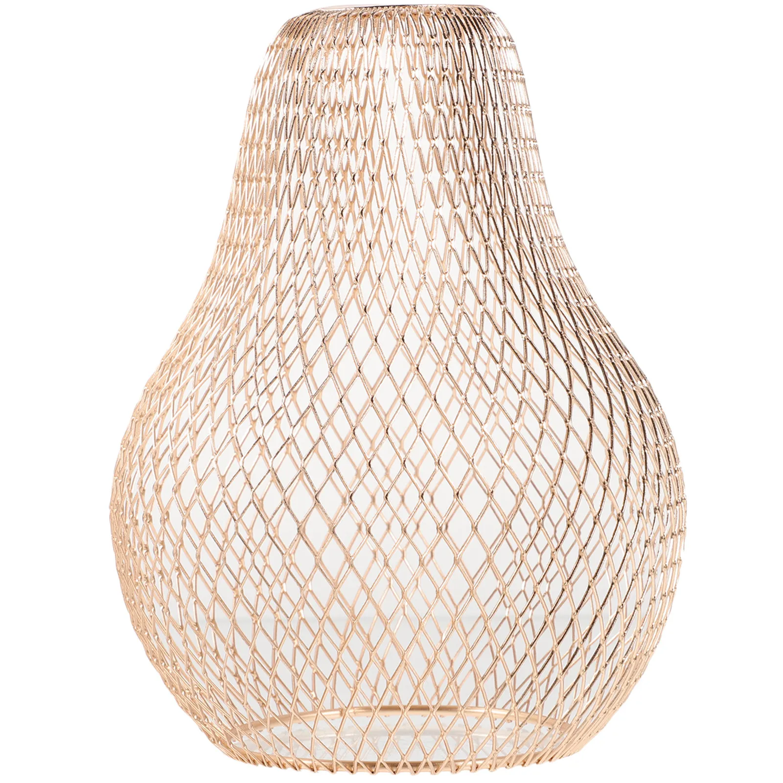 

Golden Iron Lamp Shade Hollow Out Design Modern Small Pendant Lamp Shade Replacement for Living Room Bedroom Kitchen Hotel Cafe