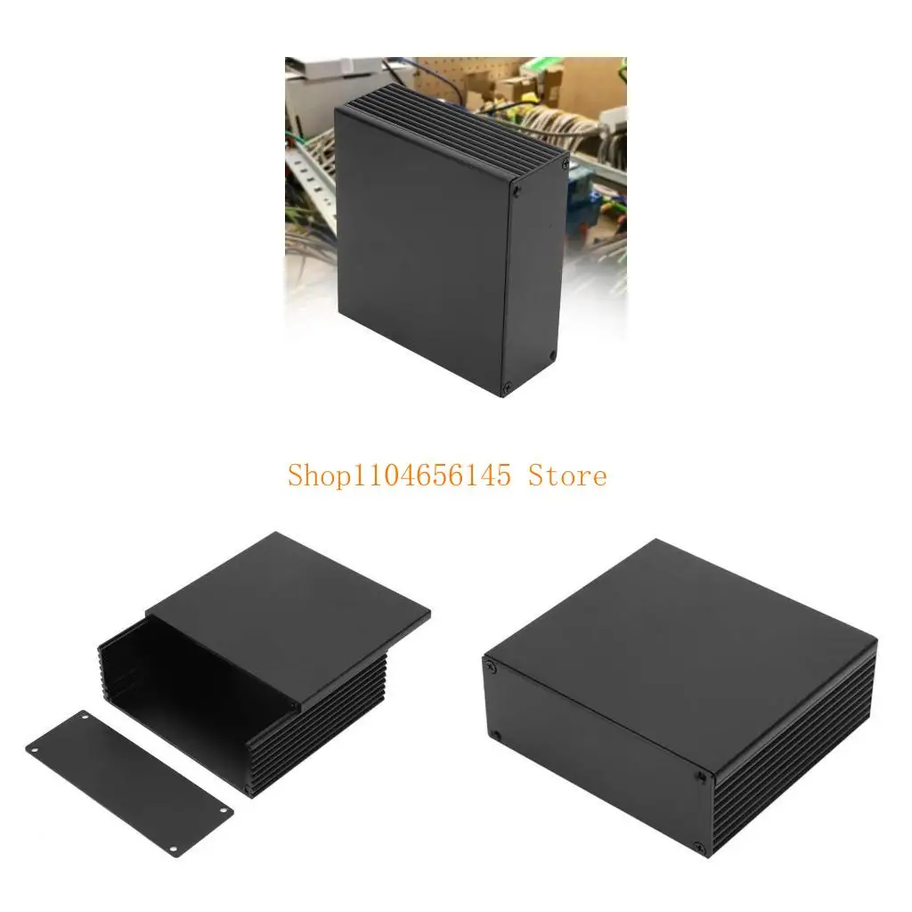 Aluminium Box Instruments Cool Box Project Circuit Board Instrument Power Distribution Box Heat Management 110x40x100mm