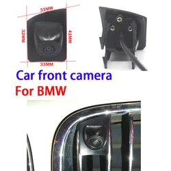 CCD vista frontale per auto logo telecamera incorporata per BMW serie 5 F10 F11 F17 1Serie 2 Serie 3 Serie 5 Serie visione notturna di alta qualità