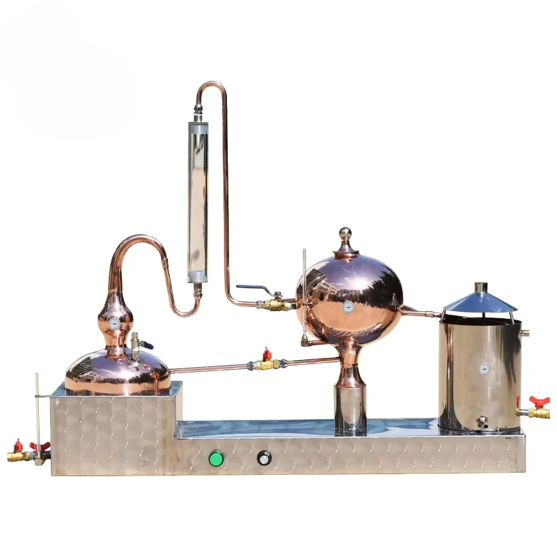 3L Distiller Copper Alembic Still Distillery Machine