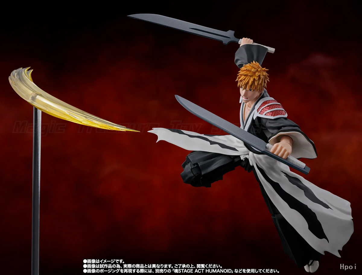 【In Stock】Original BANDAI SPIRITS S.H.Figuarts BLEACH Kurosaki Ichigo Erdao Zhanyue Figure Animation Gift