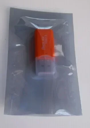 1000pcs Anti Static Shielding Open Top Bag  APET+CPP Material 75um Thickness Static Resistance Value 10^8 to 10^10 Ohm