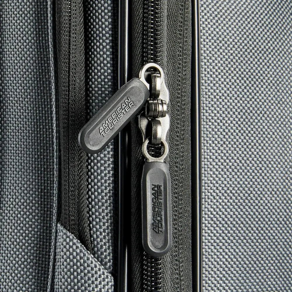 Zweiteiliges erweiterbares Soft-Side-Gepäckset mit Spinnerrädern, Graphit