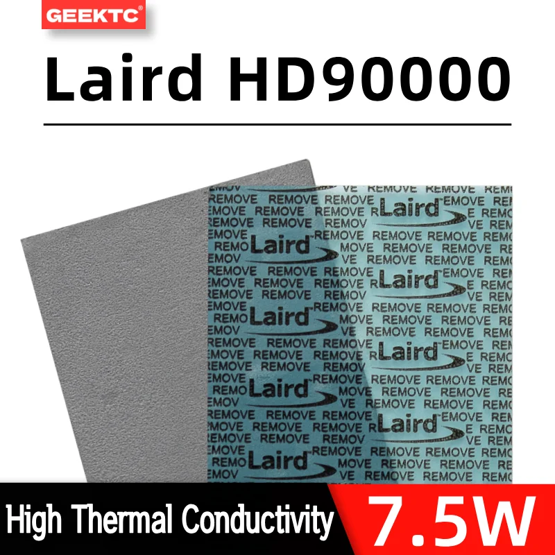 GEEKTC Laird HD90000 Almohadilla térmica Tarjeta gráfica para computadora portátil de escritorio VRAM SSD Disipador de calor