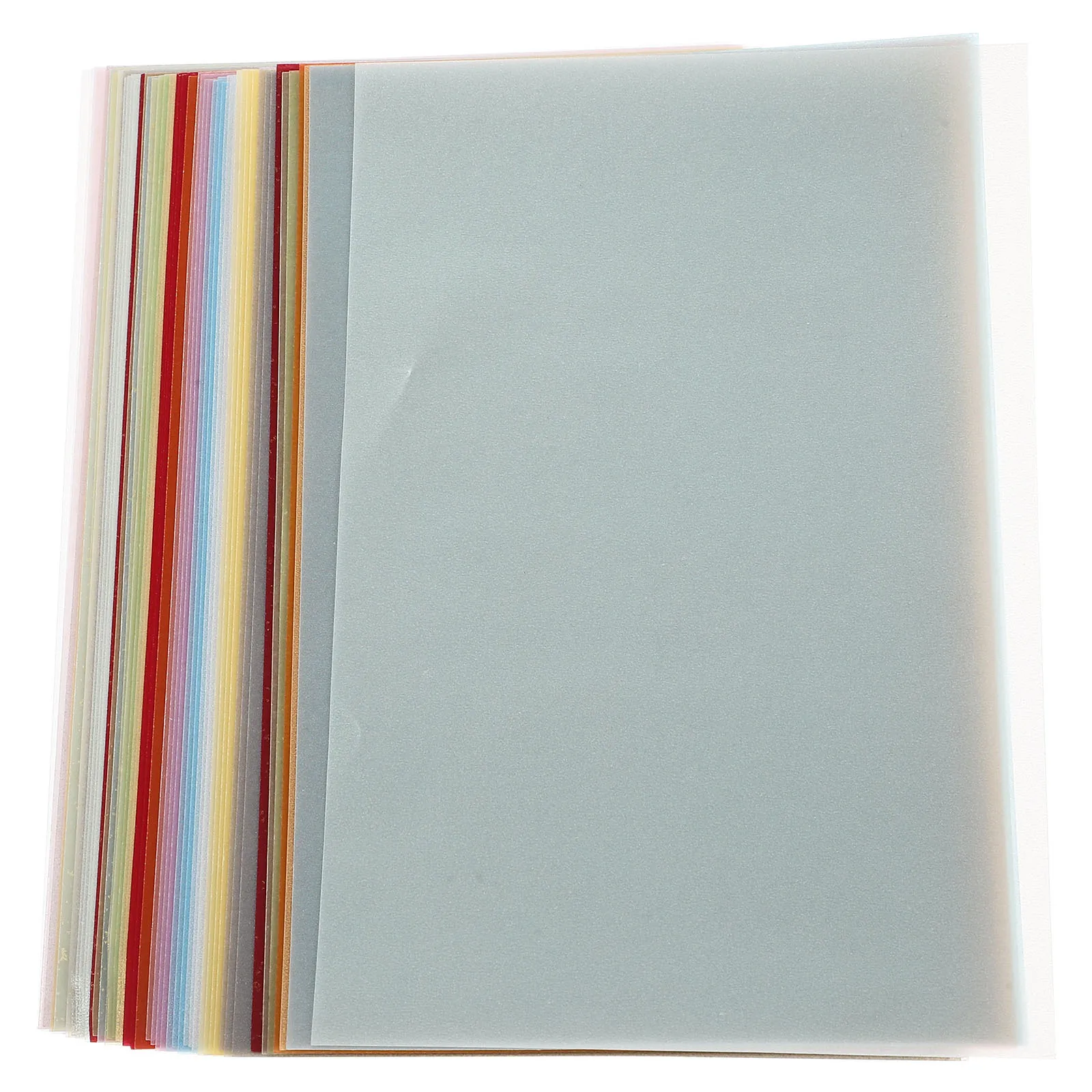 50 ورقة ورقة نقل ملونة قابلة لإعادة الاستخدام وقابلة للذوبان في الماء وقابلة للتنفس ورق نسخ إبداعي يمكنك صنعه بنفسك للقماش