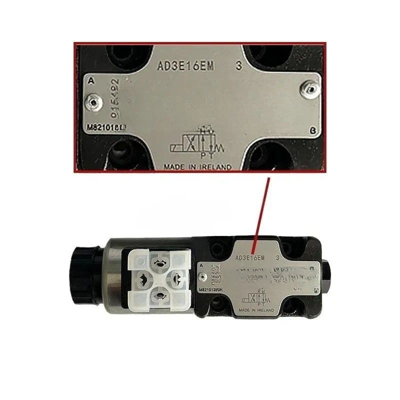 for hydraulic valve AD3E16EM 3 solenoid operated directional valve for industrial control valve