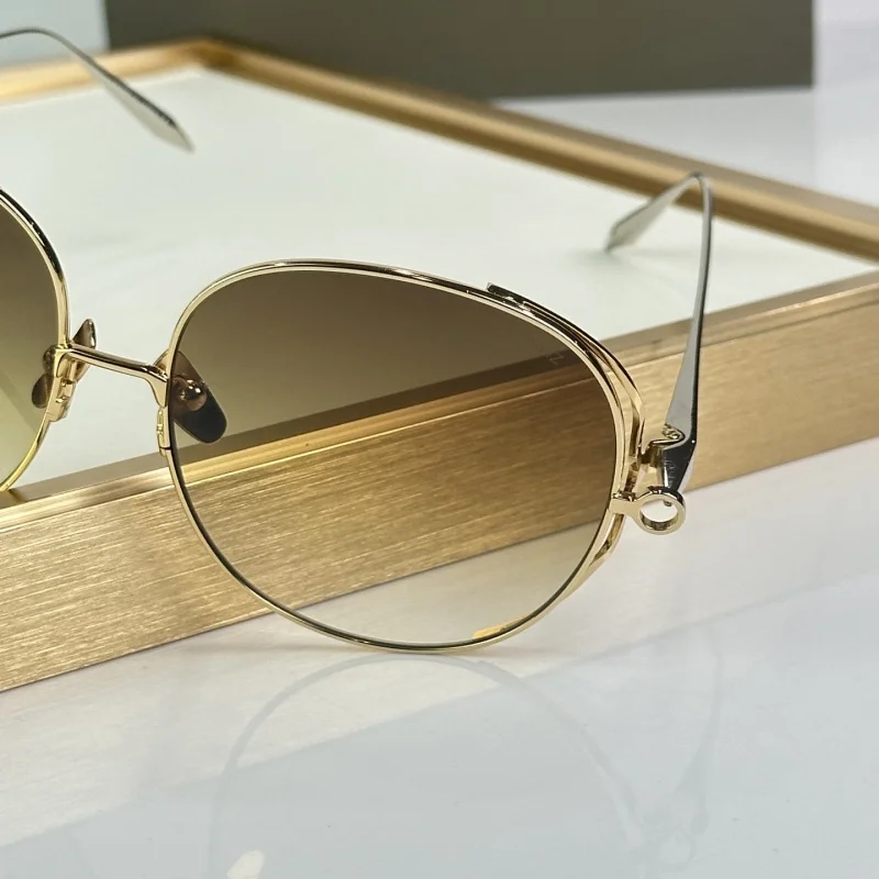 DT156 AROHZ الفاخرة مصمم البيضاوي Vip العلامة التجارية الفاخرة الرجال النظارات الشمسية النساء 2025 نظارات الموضة النسائية في الهواء الطلق نظارات ظلال #6