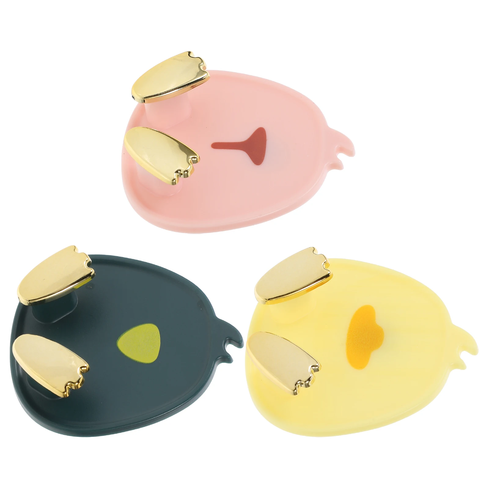 

3pcs Hooks Luxury Adhesive Wall for Hanging Kids Wall Hooks For Hanging Backpacks Towels Animal Design No Drilling Strong
