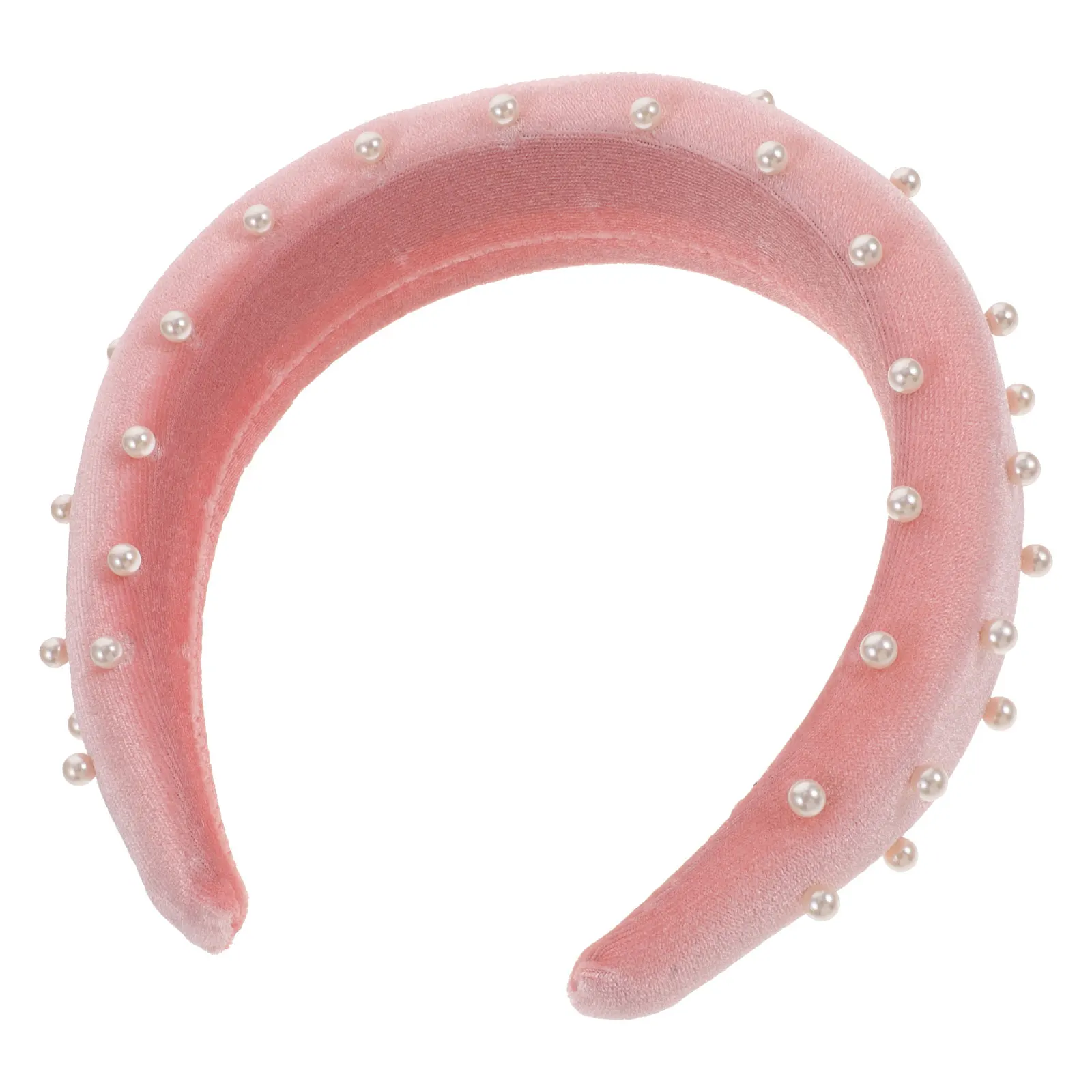 

1pc Elegant Bow Women Girls Pink Accessories Pearl Hair Accessories Hair Band Band Pearl Bow Hairdress Hoop