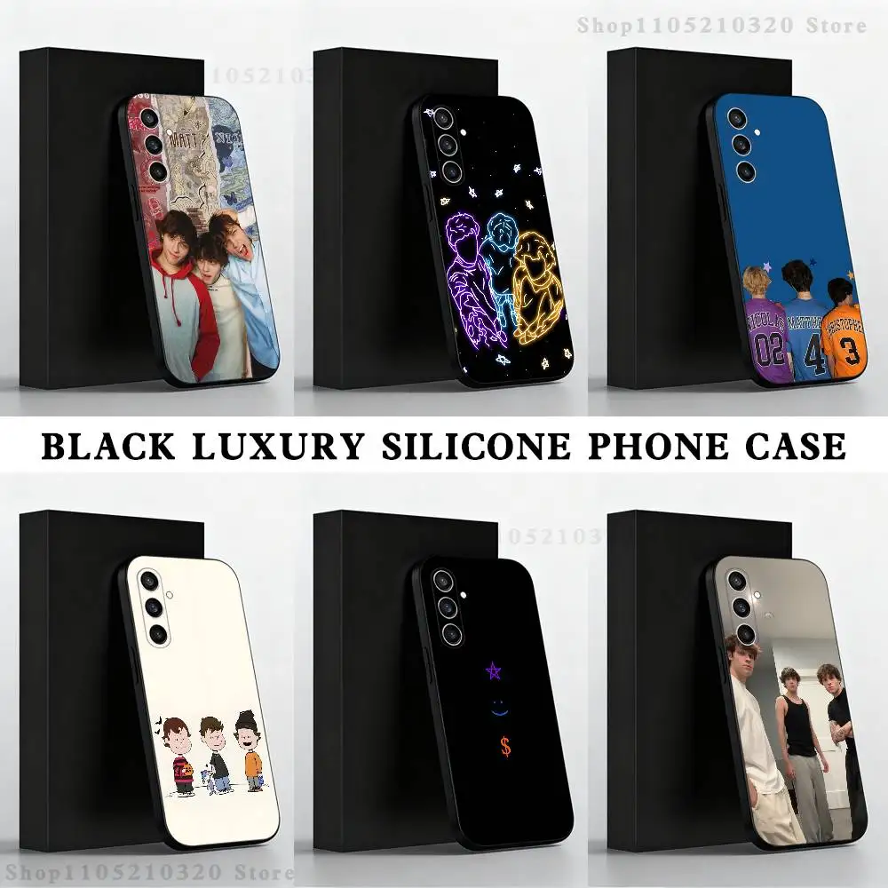 

S-Sturniolo Triplets Phone Case For Samsung S 25,24,23,22,30,21,10,9,Ultra,Plus,Lite,FE,4,5 G Black Soft Case