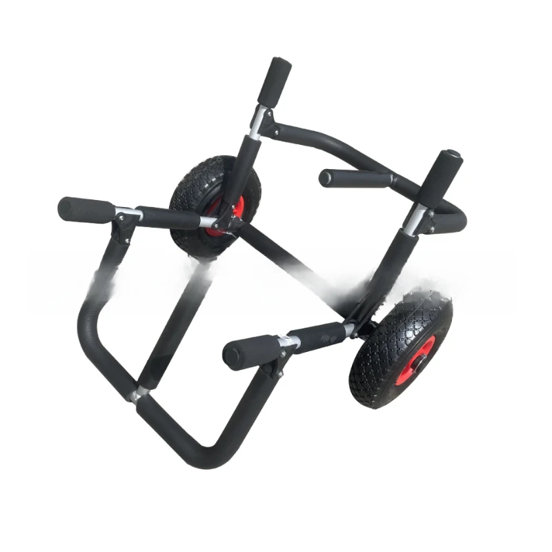 

Double paddle kayak cart, aluminum alloy surfboard, Sup mobile beach cart