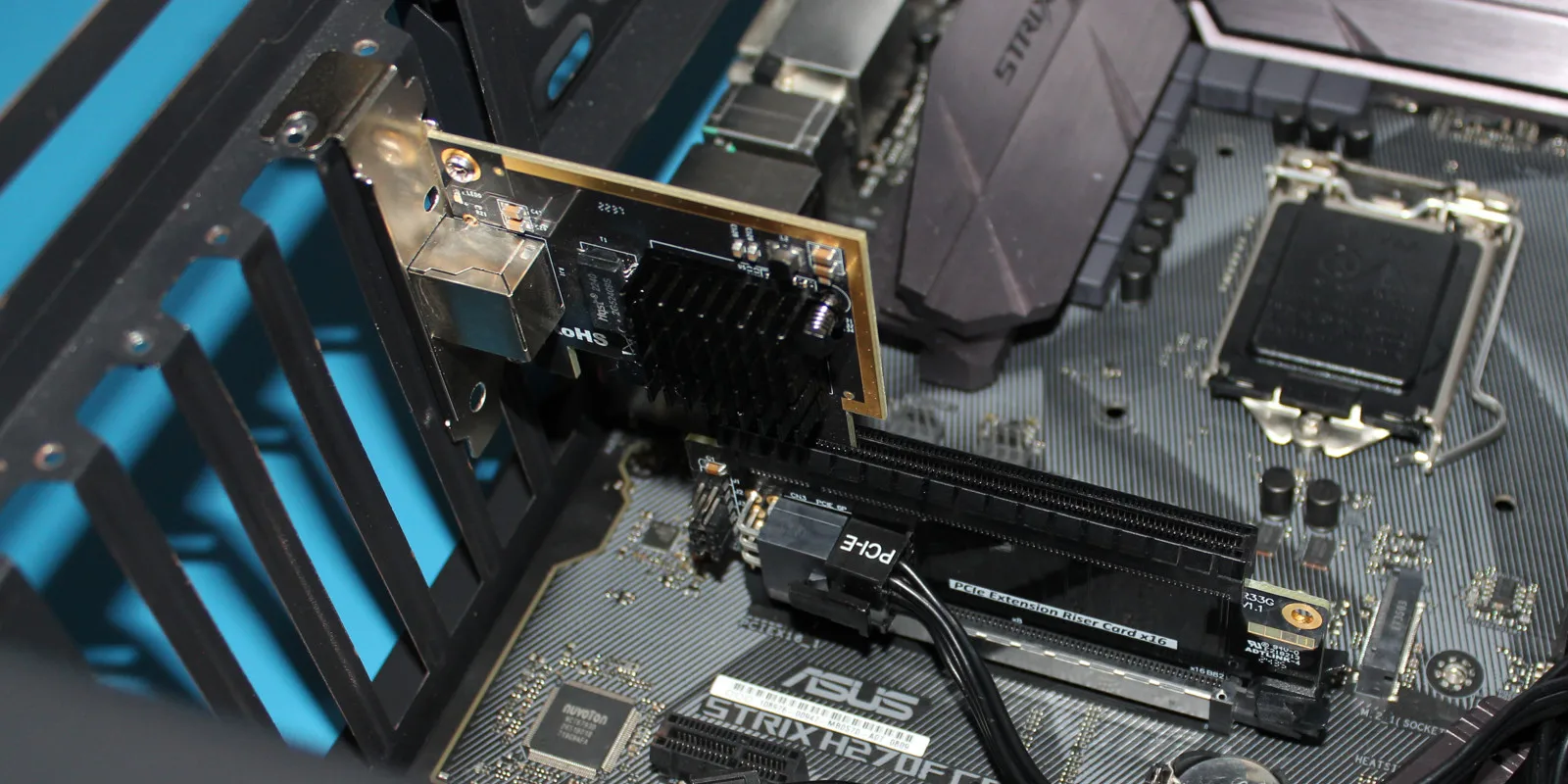 PCI Express 5.0 16X Riser Extended Card PCI-E zu PCIe 16X Slot Connectors High Speed PCIE X16 Konverter Adapter für 1U 2U Server – Detail 10