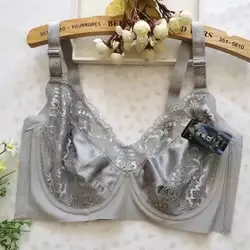 Plus Size 40 4244 46 48 Push Up Lace Bras For Women's Bralette Crop Top Bh B C D E F G H Underwear Sexy Lingerie Brassiere Femme