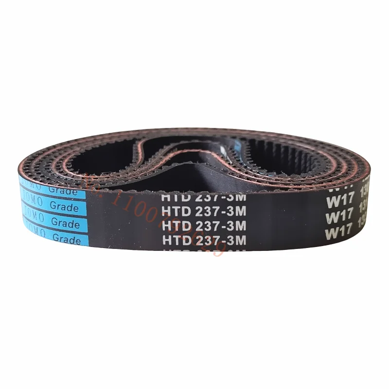 Arc HTD 3M Timing Belt C= 228 231 234 237 Width 6/9/10/12/15mm Teeth 76 77 78 79 HTD3M Synchronous 228-3M 231-3M 234-3M 237-3M