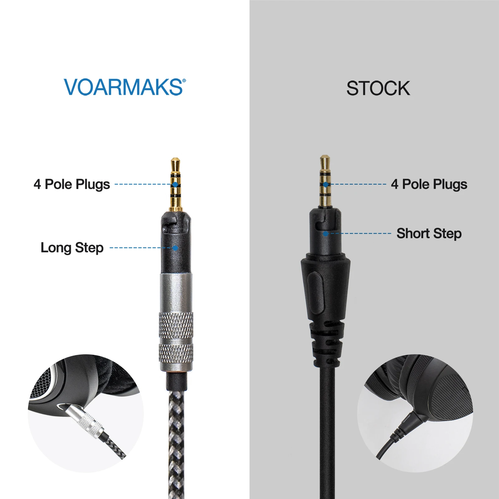 HD560s Cable For Sennheiser HD598 HD598SE HD598SR HD598CS HD599 HD558 HD518 HD579 HD569 HD559 HD560 s Headphone Length 2m 6.5FT