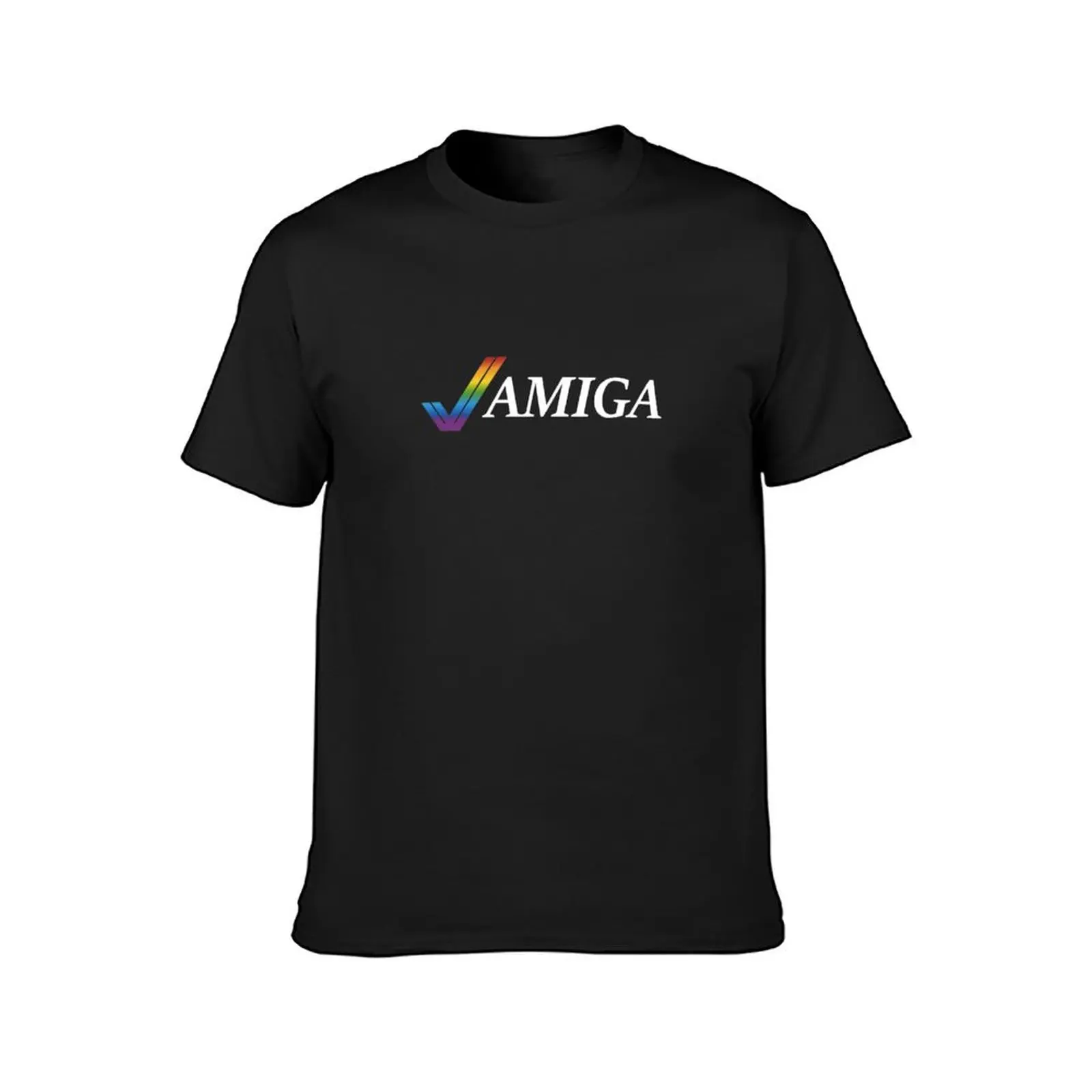 Amiga Illustrated T-Shirt summer tops summer clothes sublime men workout shirt