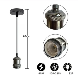 مصابيح قلادة حديدية ، ثريا شخصية إبداعية ، مصابيح بار مطعم ، علية الشمال الرجعية ، أضواء زخرفية هندسية أفضل 8 ثريات معلقة للمبيعات - رقم 7