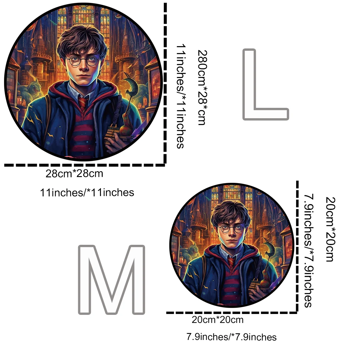 Harry Potter pattern 3d Wood Puzzle Adults Games and Puzzles Brain Trainer Jigsaw Fidget Toys for Girls Wooden Blocks Action Fig