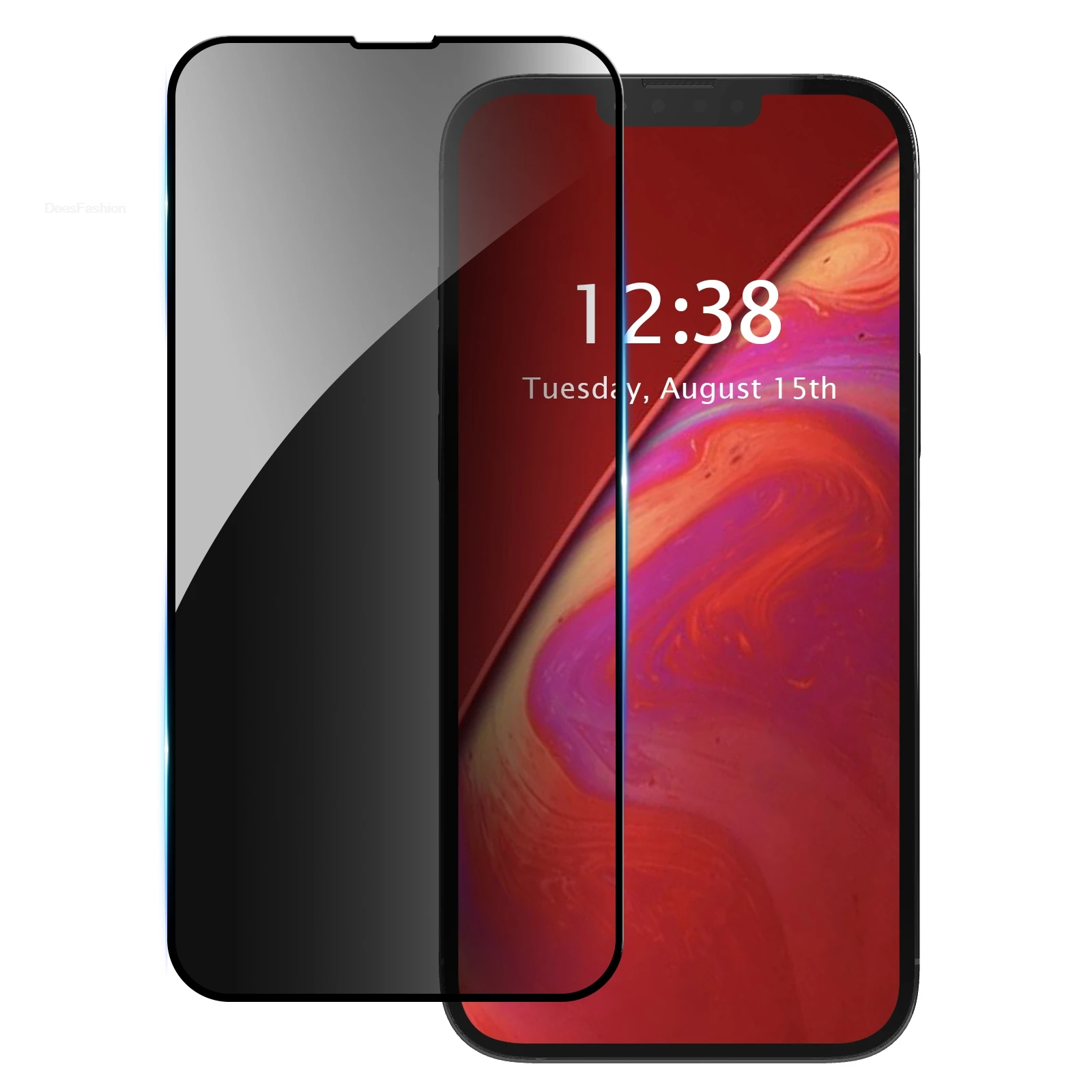 1-5 Stück Sichtschutz-Displayschutzfolie für iPhone 18 Pro Max 17 16 15 14 Plus 13 11 12 Pro Max X XS XR 17E 16E Anti-Spy Gehärtetes Glas