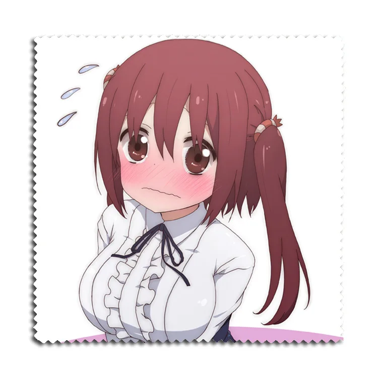 1 Stück Anime My Little Sister Can't Be This Cute! Kousaka Kirino Flanell-Brillen, Brillen, sauberes Tuch, Linsenkleidung – Detail 2