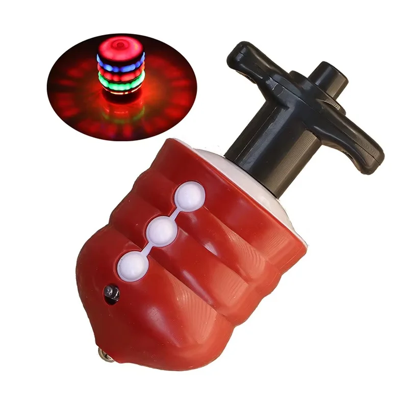Spinning Top Colorful Flash LED Light Laser Music Gyroscope Children's Luminous Spiner Classic Toys Kid Christmas Gift