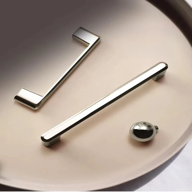 Door Handles Simple Drawer Pulls Wardrobe Closet Kitchen Cabinet Knobs and Handles for Furniture Handles