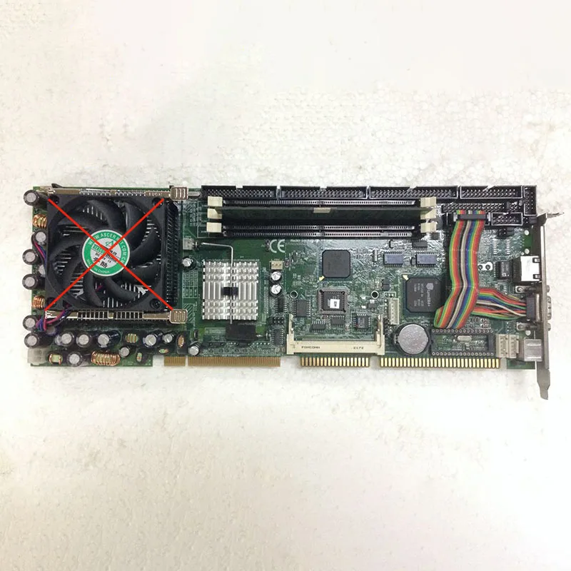 For Axiomtek Single Network Port Industrial Computer Motherboard SBC81820 REV:A2