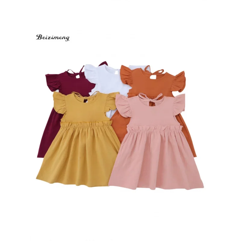 Children's Dress High-end Feel Children's Clothing DressaPrincess-style Dress for Older Children, Spring and Autumn, Summer