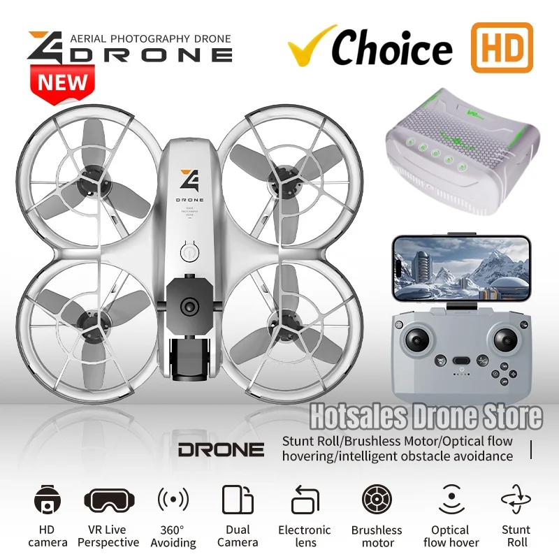 New Drone Z4 Pro Drones 8K Profession HD Wide Angle Camera WiFi FPV RC Helicopter Large Screen Foldable Quadcopter L900
