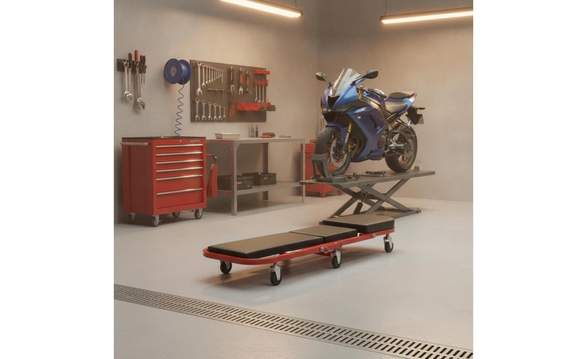 Foldable Creeper with Seat 2 in 1 Creeper with Seat Garage Chair Convertible Mechanic Stool Padded for Mechanics Foldable Creeper with Seat 2 in 1 Creeper with Seat Garage Chair Convertible Mechanic Stool Padded for Mechanics