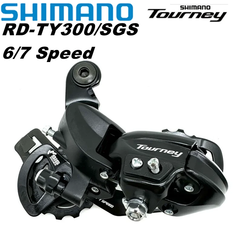 SHIMANO TOURNEY TY300 Rear Derailleur 6S 7S Speed Rear Derailleur MTB Mountain Bicycle Parts Bike Rear Derailleur