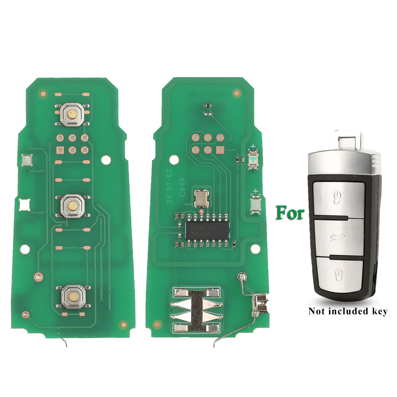 

jingyuqin 433Mhz 3C0959752BA Electonic Remote Smart Car Key Circuit Board For VolksWagen Passat B6 3C B7 Magotan CC