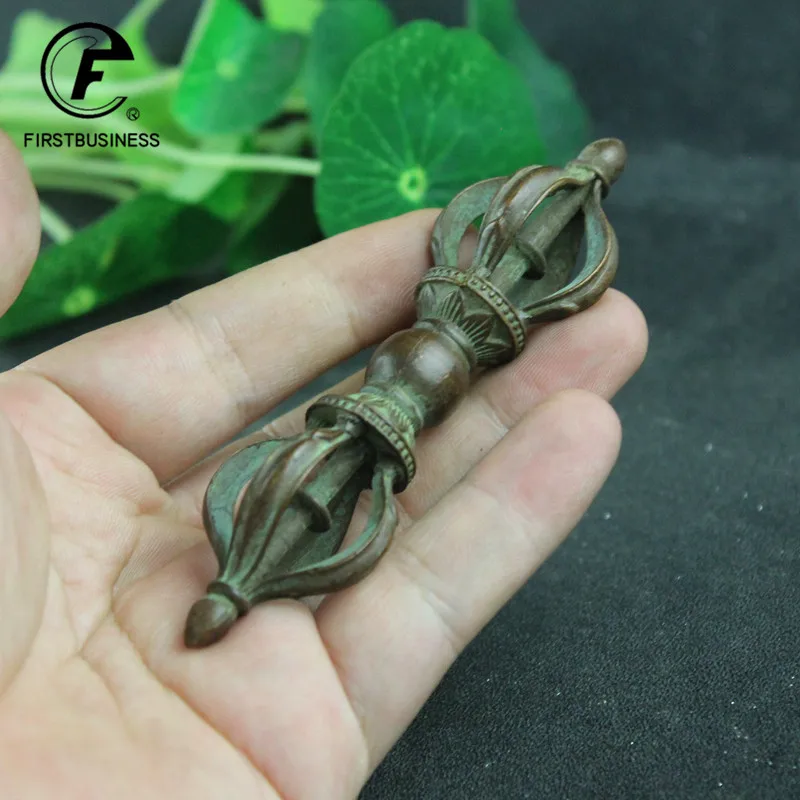 معدن النحاس فاجرا مدقة الحلي بوذا أداة التماثيل خمر البوذية ديكور المنزل مكتب الزينة فنغ شوي الحرف