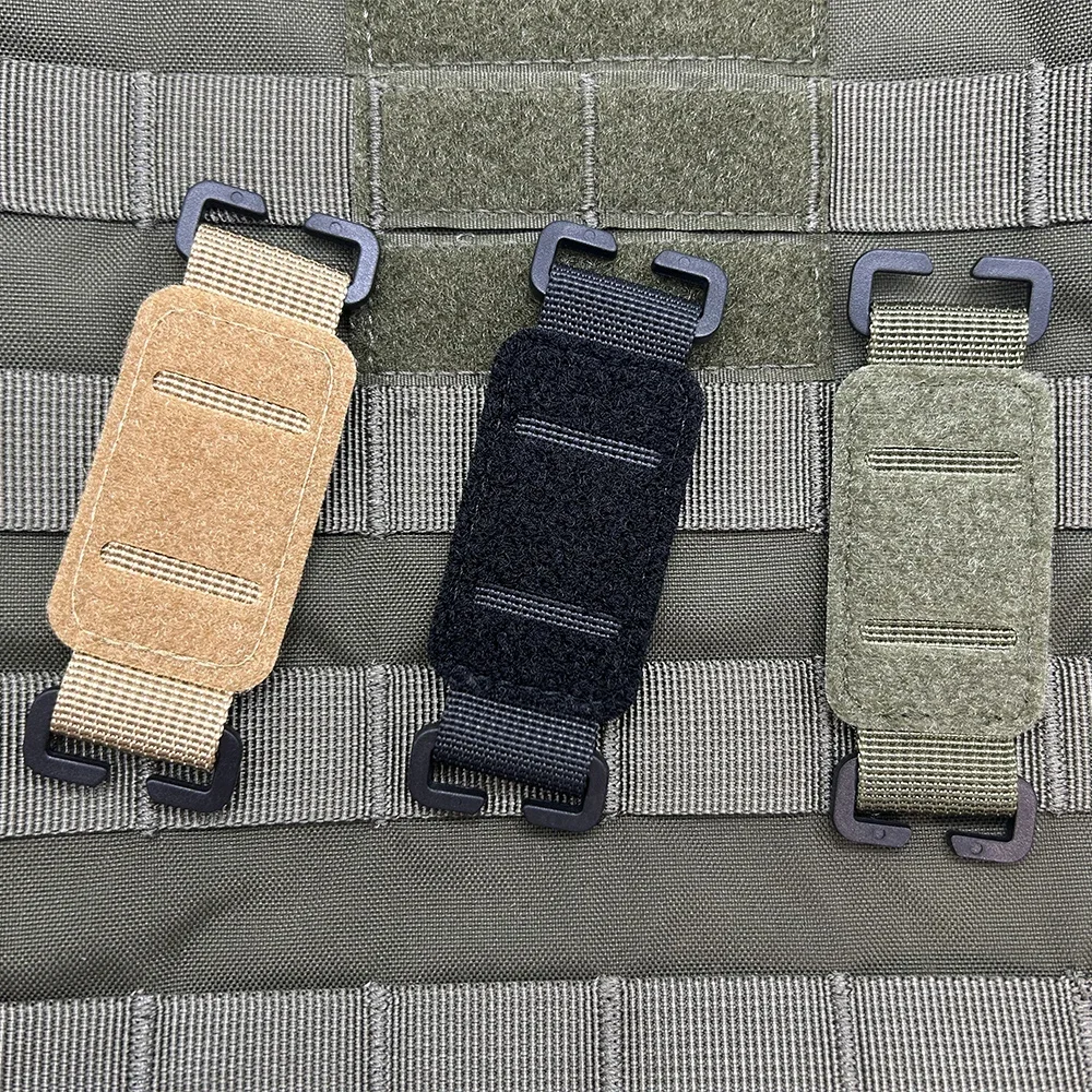 Klettverschluss-Patch-Board für Weste und Rucksack, praktischer Ausweis-Patch, Abzeichen-Display-Pad, Konverterstreifen, MOLLE-System-Befestigung – Detail 9