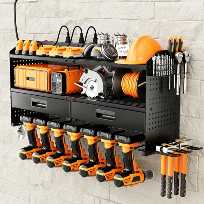Power Tools Display Rack - رف تخزين أدوات كهربائية ثقيل ومتين،