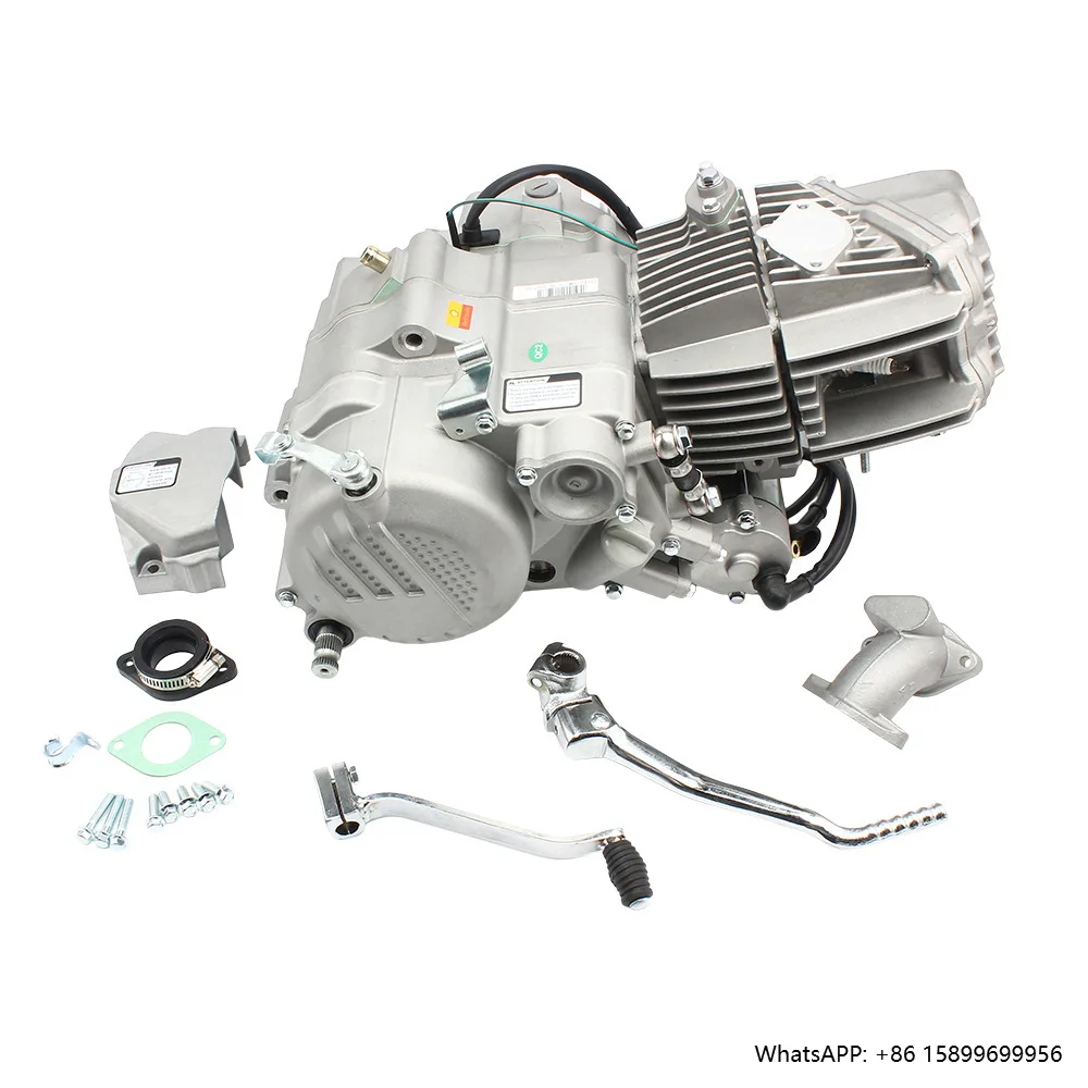 Novo motor de motocicleta de ignição cdi de 4 tempos de cilindro único 190cc para peças sobressalentes de triciclos