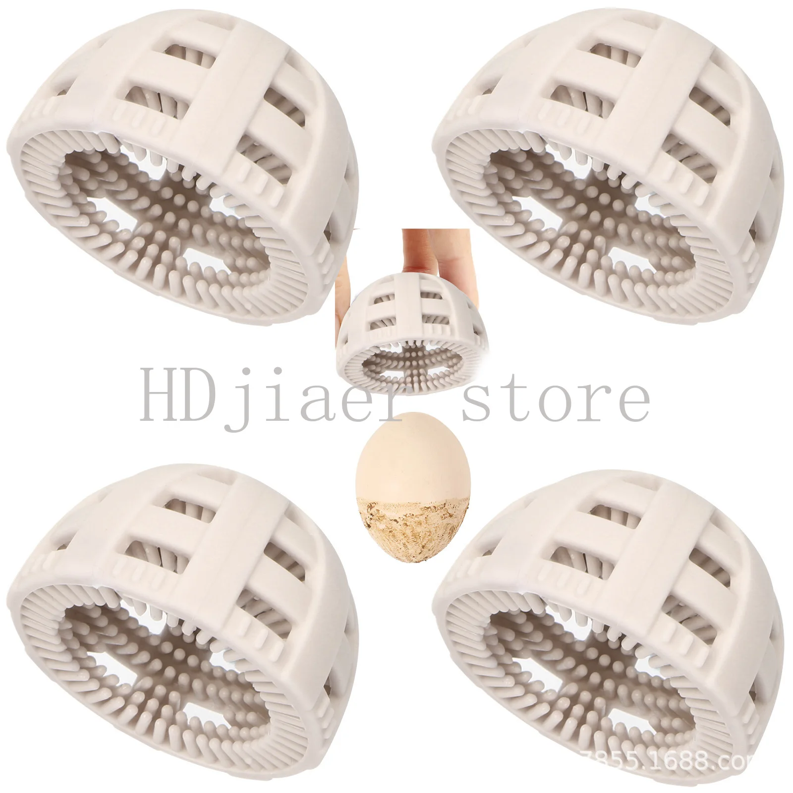 

New Household Silicone Egg Brush Egg Brush Rotary Cleaner, Food Grade Silicon