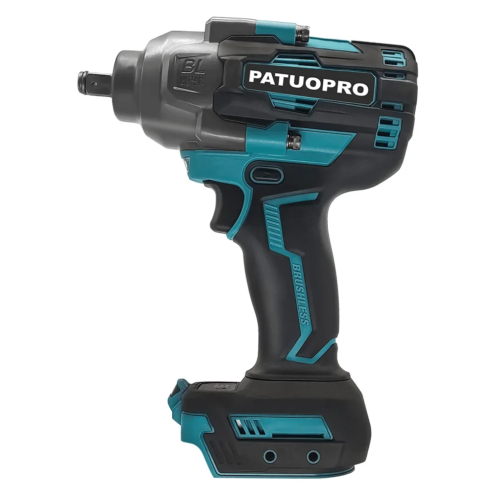 

2200N.m Torque Brushless Electric Wrench 1/2" Handheld Rechargeable Driver Home Power Tools For Makita 18V Battery(No Battery)