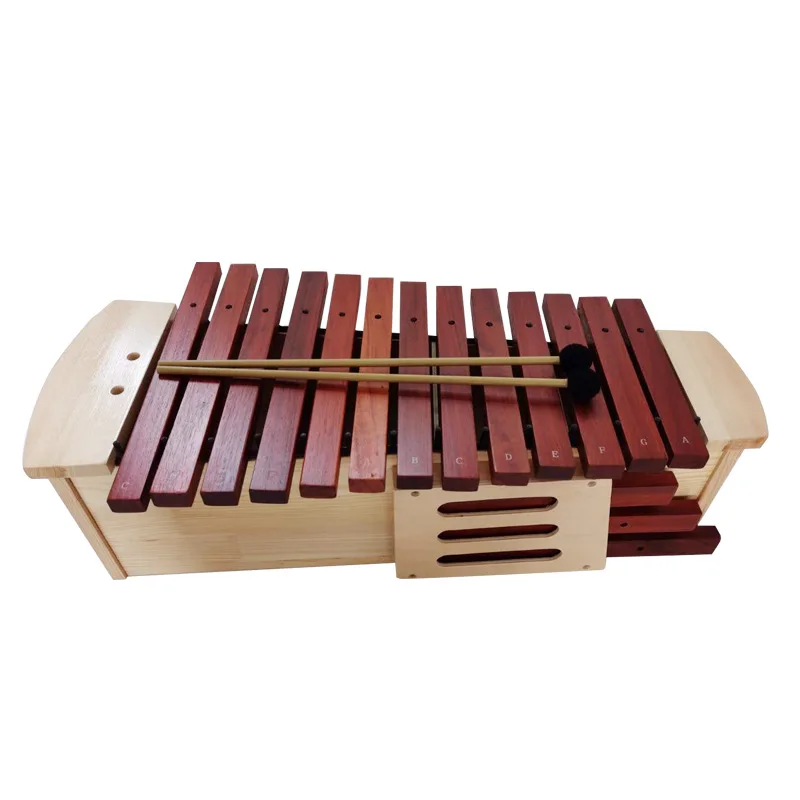 Xylophone, Orff Musical Instrument, High and Low Pitch, Redwood, Children's Percussion, Educational Toy, Kids Musical Instrument